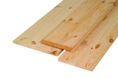 Produktbild von Leimholzplatte Nadelholz geschliffen Kanten gefast 200 x 40 cm 18 mm