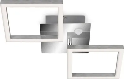 Produktbild von LED Deckenleuchte Bewegungsmelder IP44 12 W silber Metall-Kunststoff Telefunken