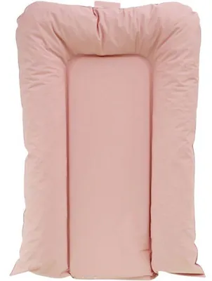Produktbild von Wickelauflage, TINEO FLOCONS, PVC, 50x70 cm, Puderrosa, Bequem & Sicher