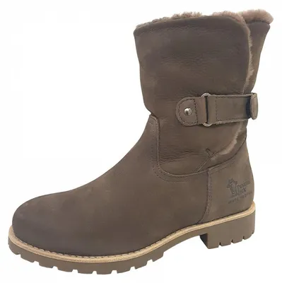 Produktbild von Panama Jack Damen Winterstiefeletten/ Stiefeletten FELIA IGLOO B7 Grau Rauleder Größe: 37