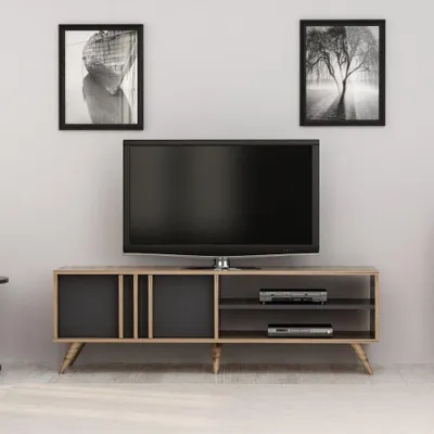 Immagine prodotto di Porta Tv Rilla 150 colore noce antracite