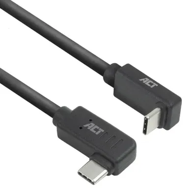Imagen del producto de ACT AC7481, 1 metro, USB-C, USB-C, USB 3.2 Gen 2 (3.1 Gen 2), 10 Gbit/s, color