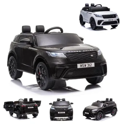 Obrázok produktu pre ES-Toys detské elektrické autíčko Range Rover Velar EVA pneumatiky tlmiče svetlomety čierne