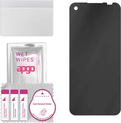 Produktbild von apgo Hybrid Privacy Schutzglas, Matt, kompatibel mit Hammer Blade V 5G, Anti-Spy, toller Ersatz für Hartglas, kratzfester Displayschutzglas, Displayschutz, Full Glue
