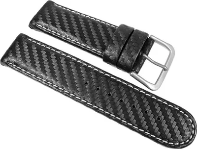 Produktbild von Citizen Uhrenarmband Carbon-Optik schwarz 23mm 59-S51621 BM6511-09