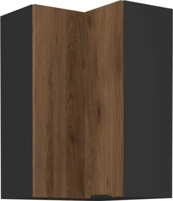 Produktbild von Eck-Hängeschrank Monza nussbaum 60x60 GN-90 1F (90°)