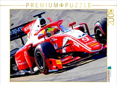 Produktbild von CALVENDO Puzzle Mick Schumacher, der Sohn der Legende Michael Schumacher, startete in der Formel 2. 2000 Teile Puzzle quer | 2000 Teile Lege-Größe 90x67cm Foto-Puzzle für glückliche Stunden