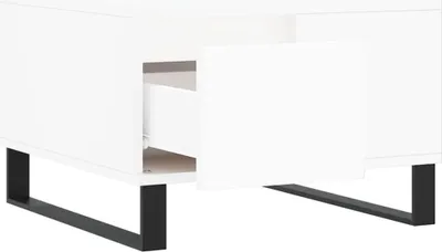Produktbild von vidaXL Couchtisch Weiß 55x55x36,5 cm Holzwerkstoff