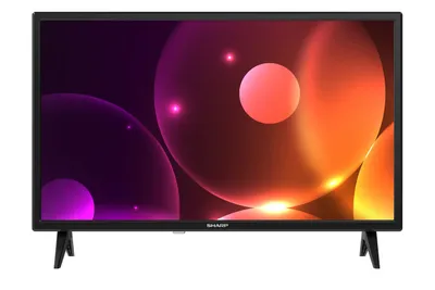 Obrázok produktu pre Sharp 24FA2E, 61 cm (24"), 1366 x 766 px, HD, LED, DVB-C, DVB-S, DVB-S2, DVB-T, DVB-T2, Čierna