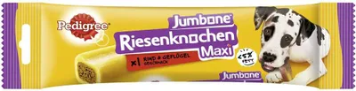 Produktbild von PEDIGREE® JUMBONE™ Riesenknochen Beutel Maxi mit Rind und Geflügel 1 Stück