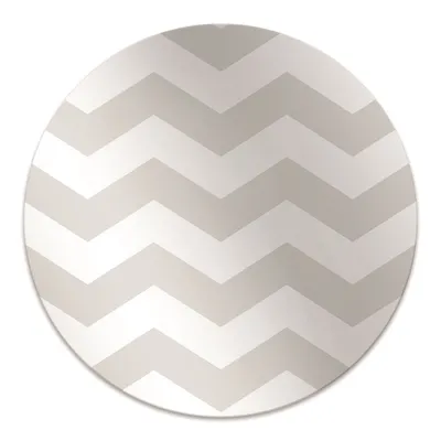 Produktbild von Rundmatte - Stuhlunterlage Bürostuhlunterlage - Rund Ø 100 cm - Bodenmatte - Fußmatte - Graue Zyg Zak.