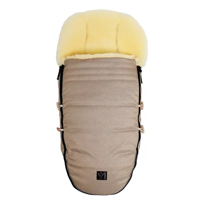 Produktbild von Kaiser, Love the Nature Lammfell Kinderwagen Fußsack, sand melange