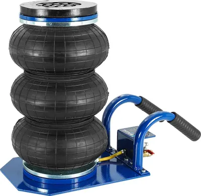Immagine prodotto di BAUG Pneumatico Auto Jack 3.5T DOPPIA MANIGLIA Air Jack 3 Anelli Pneumatico Pressione Aria Camion Auto Altezza massima di sollevamento è di 40 cm Pneumatico Auto Jack