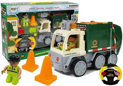 Obrázok produktu pre R/C diaľkovo ovládané smetiarske auto