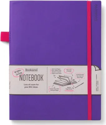 Produktbild von Bookaroo Journal Notizbuch Groß - Lila