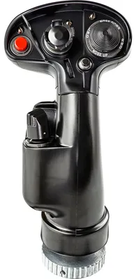 Produktbild von Thrustmaster F/A-18C Hornet HOTAS Add-On Grip, Flightstick, PC, Analog / Digital, Kabelgebunden, Schwarz, Metall