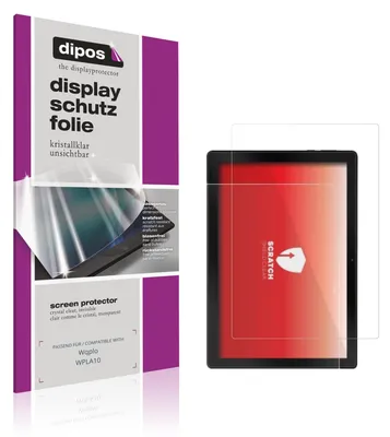 Immagine prodotto di 2x Pellicola Protettiva per Wqplo WPLA10 Protezione Schermo Claro Display dipos