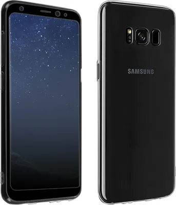 Zdjęcie produktu dla Avizar, zestaw ochronny 360°: etui i folia ochronna na ekran do telefonu Samsung Galaxy S8, kolor czarny
