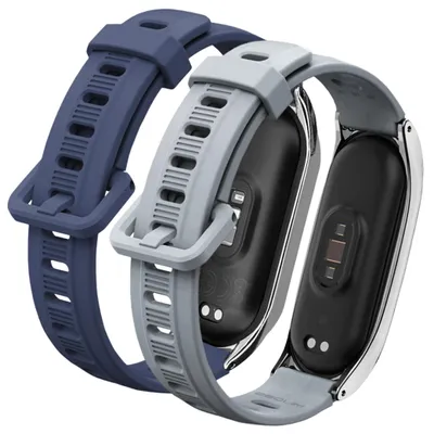 Zdjęcie produktu dla Zestaw: 2x pasek z ramką ChronSmarta do smartband'a Xiaomi Mi Band 7