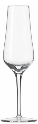 Vase mit Glasfuß, transparent, 15 x 15 x 60 cm