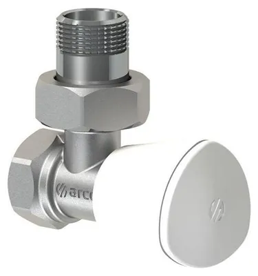 Productafbeelding van TEIDE verwarmingslichaam, hoekventiel, 1/2 inch