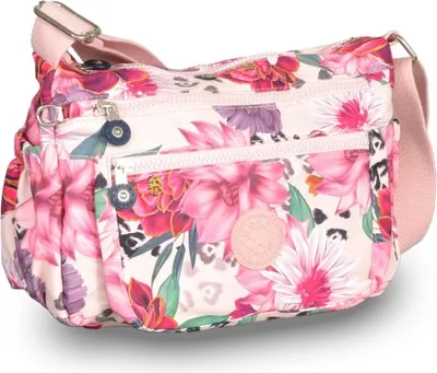 Produktbild von Umhängetasche METRO Flower LL177 - rosa