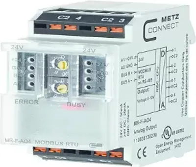Produktbild von Metz 110835130270 MR-F-AO4 Modbus RTU (110835130270)