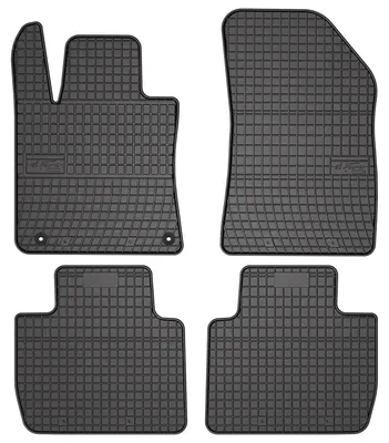 Image de Tapis de sol en caoutchouc pour Peugeot 508 II 2018- (berline/break/liftback) – 4 pièces, noirs, sur mesure