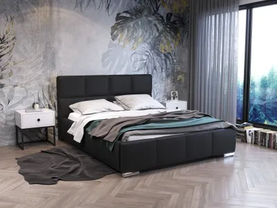 Produktbild von Polsterbett SARA mit Behälter 140x200 cm Madrid 9100