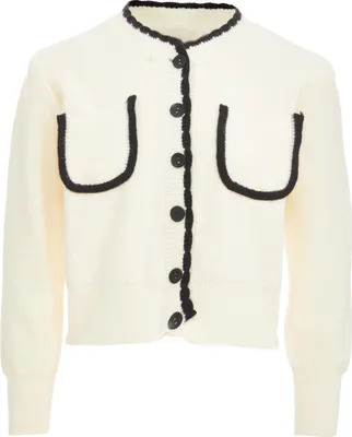 Produktbild von CARNEA damen strickjacke - wollweiss, M