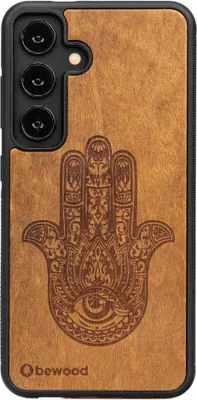 Image de Housse en bois Bewood pour Samsung Galaxy A55 5G HAMSA IMBUIA