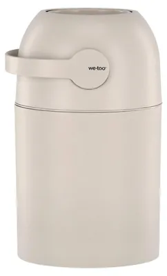 Produktbild von We-Too Teleskop Windeleimer Slim – Oatmeal