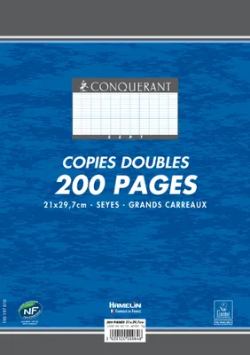 Image de CONQUERANT Sept Kanzleipapier, DIN A4, SEYES, 100 Blatt