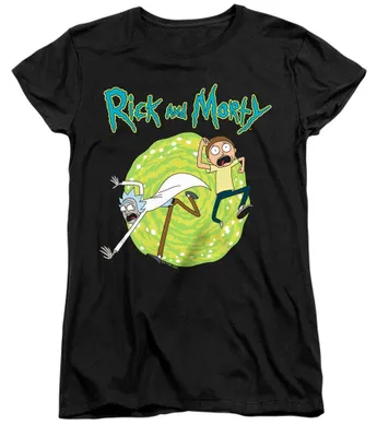 Immagine prodotto di Maglietta da donna "Rick and Morty" - Modello TV40767 (taglia L), colore nero