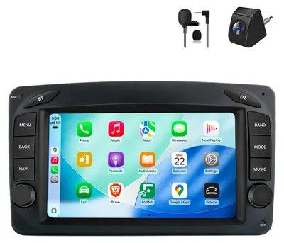 Immagine prodotto di Autoradio Android 7'' 32GB per Mercedes C-Klasse W203 (2000-2004) Vorfacelift con CarPlay e Android Auto Navigazione e Bluetooth
