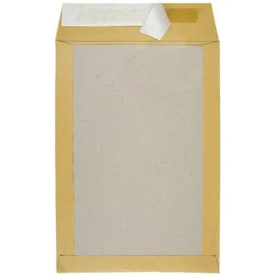 Produktbild von MAILmedia Papprückwandtaschen DIN B4 ohne Fenster braun 100 St.