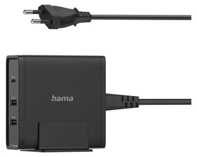 Obrázek produktu pro Nabíjecí stanice HAMA USB 3 porty PD 5-20V/65W