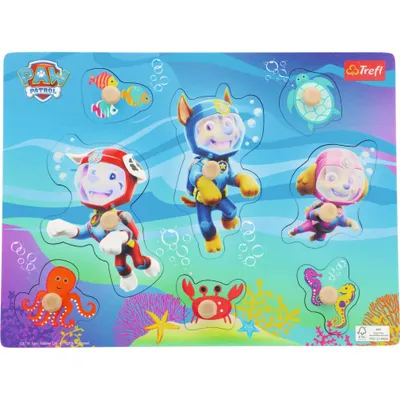Image de TREFL Puzzle en bois jouet Paw Patrol 61631