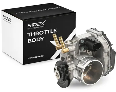 Produktbild von RIDEX 158T0181 Drosselklappe für VW GOLF III (1H1) Golf III Cabrio (1E7) PASSAT Variant (3A5, 35I) GOLF III Variant (1H5) CORRADO (53I)