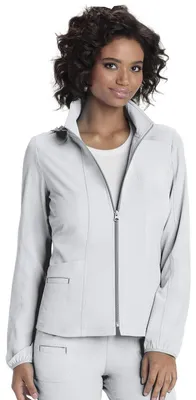 Image de HeartSoul, veste de sport pour femmes, modèle "Break on Through in Da Hood", couleur blanche, taille grande