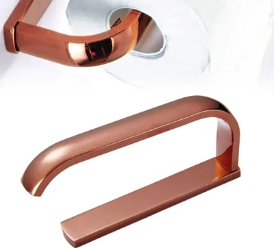 Produktbild von Badezimmer Tissue Halter Kupfer Toilettenpapier Roll Rack Apartment Home Hotel Dekor Dekor