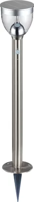 Produktbild von Globo Lighting Solarleuchte Edelstahl, LED