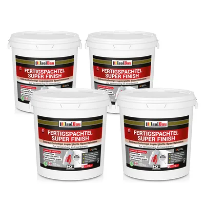 Produktbild von IsolBau Spachtelmasse 100kg Fertig Spachtel masse Super Finish Q4 Fugenspachtel