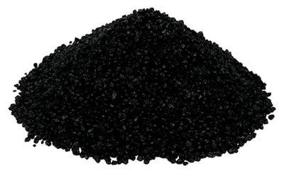 Produktbild von Dekogranulat Dekosteine, schwarz, 1 kg, wasserfest, staubfrei, 2-3 mm