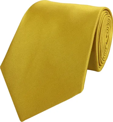 Produktbild von Fabio Farini - 1 Stück Herren Krawatte Gelb - verschiedene Gelbe Männer Schlips in 8cm Breit (8cm), Gelb- Beeswax