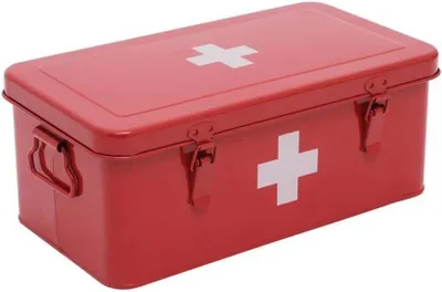 Produktbild von Azomor® Große multifunktionale Medikamentenbox mit Sicherheitsschloss und tragbaren Griffen