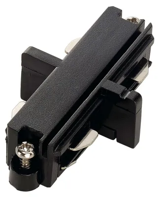 Produktbild von SLV Längsverbinder - I-Stecker - Schwarz - Polycarbonat (PC) - IP20 - I - AC