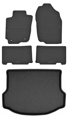 Obrázok produktu pre Gumové autokoberce SolidTread + vaňa kufra pre: Toyota RAV4 IV 2013-2019 SUV 5 ks