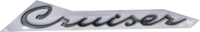 Image de Emblème "Piaggio Cruiser" référence 656748, compatible avec les modèles Beverly 500 (M34200/M34500) et 250 (M288)