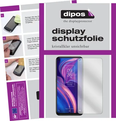 Produktbild von 2x Schutzfolie für TCL Plex klar Displayschutzfolie Folie Display Schutz dipos
